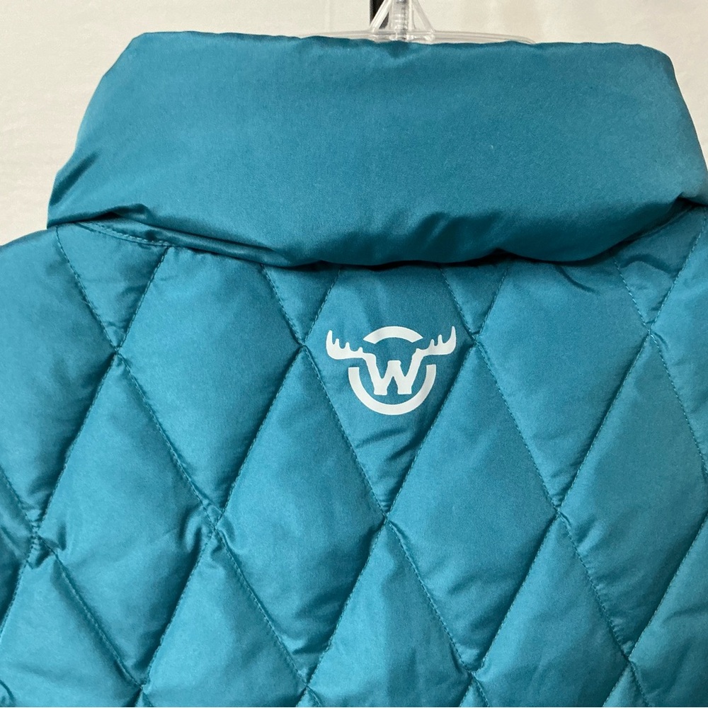 Moosejaw Women’s Cozy Down Insulator Vest in Teal Size M - Picture 10 of 10